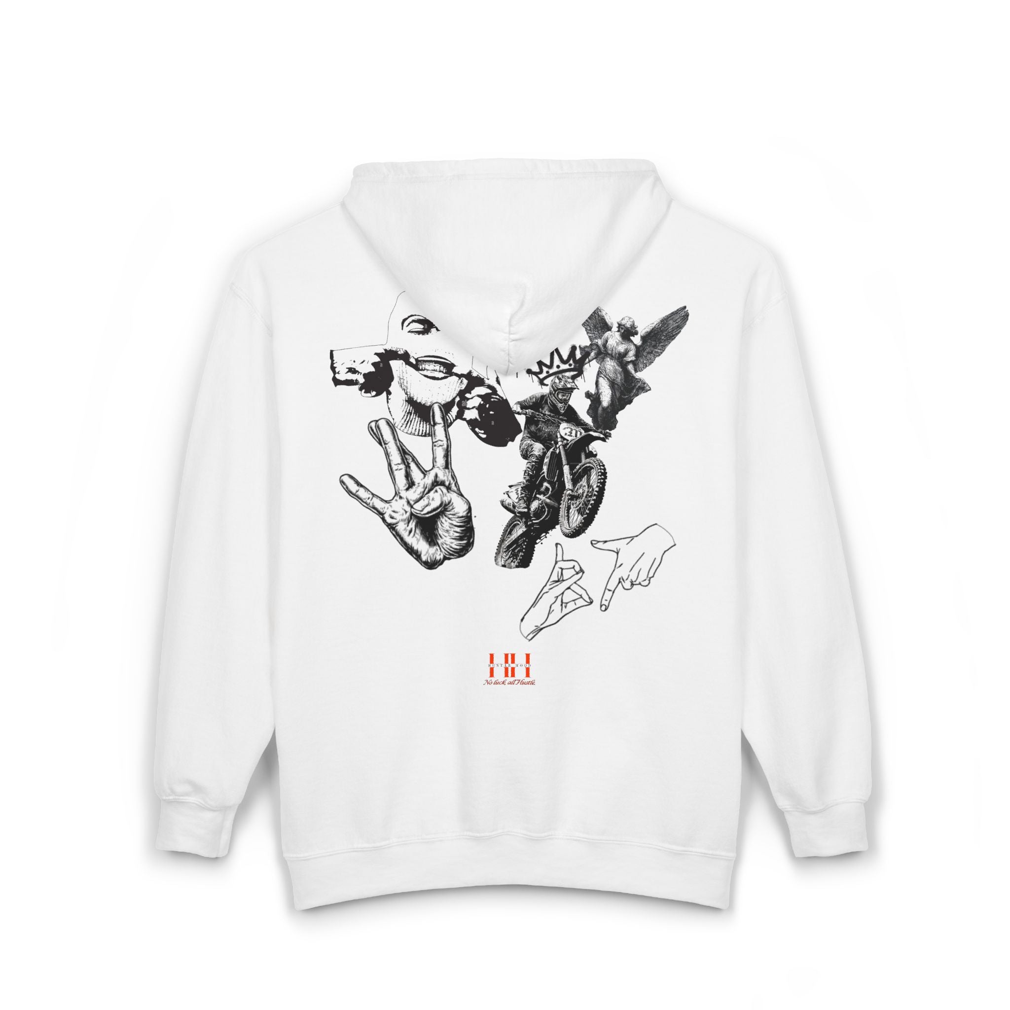HustleHood Full Zip Hoodie II