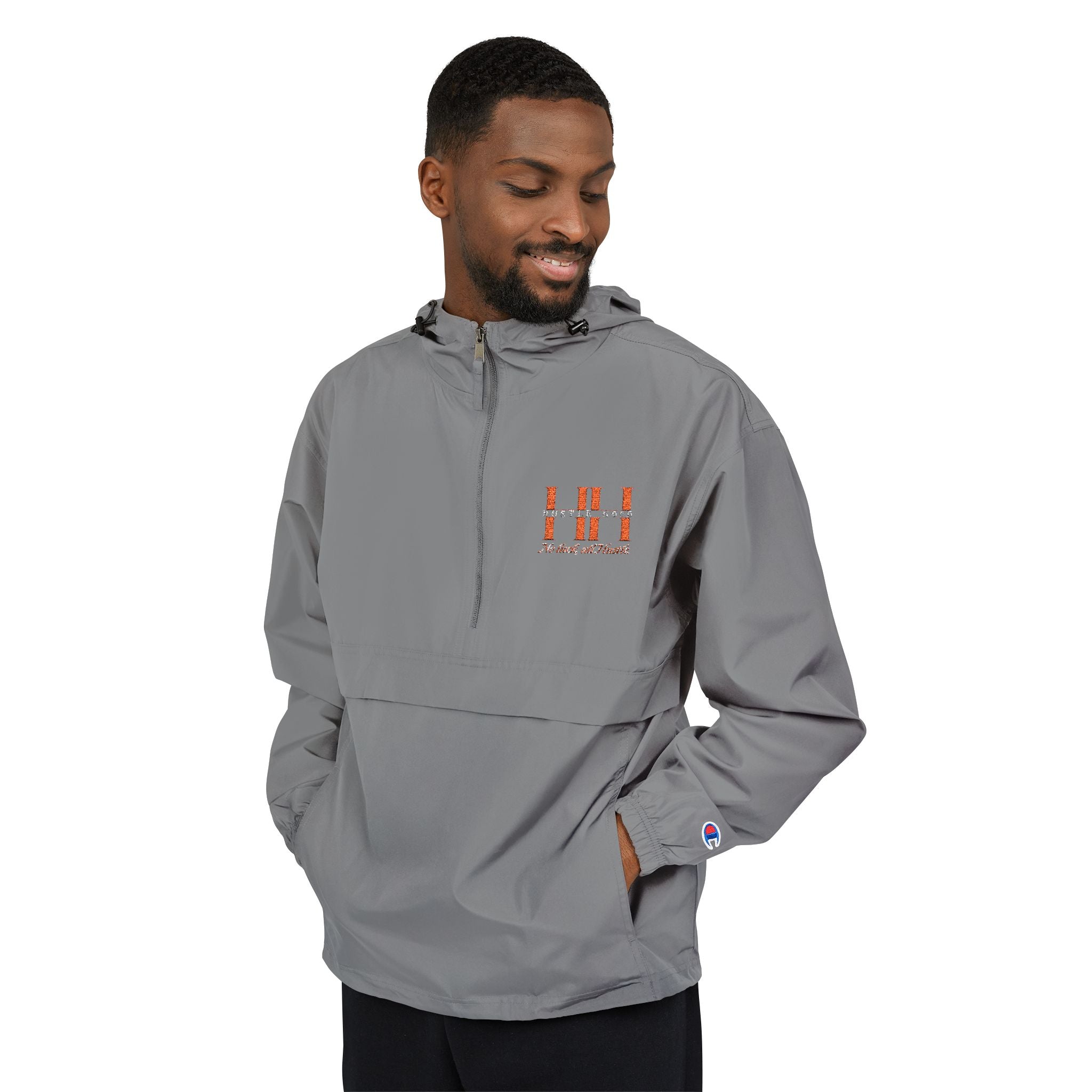 HustleHood x Champion Windbreaker