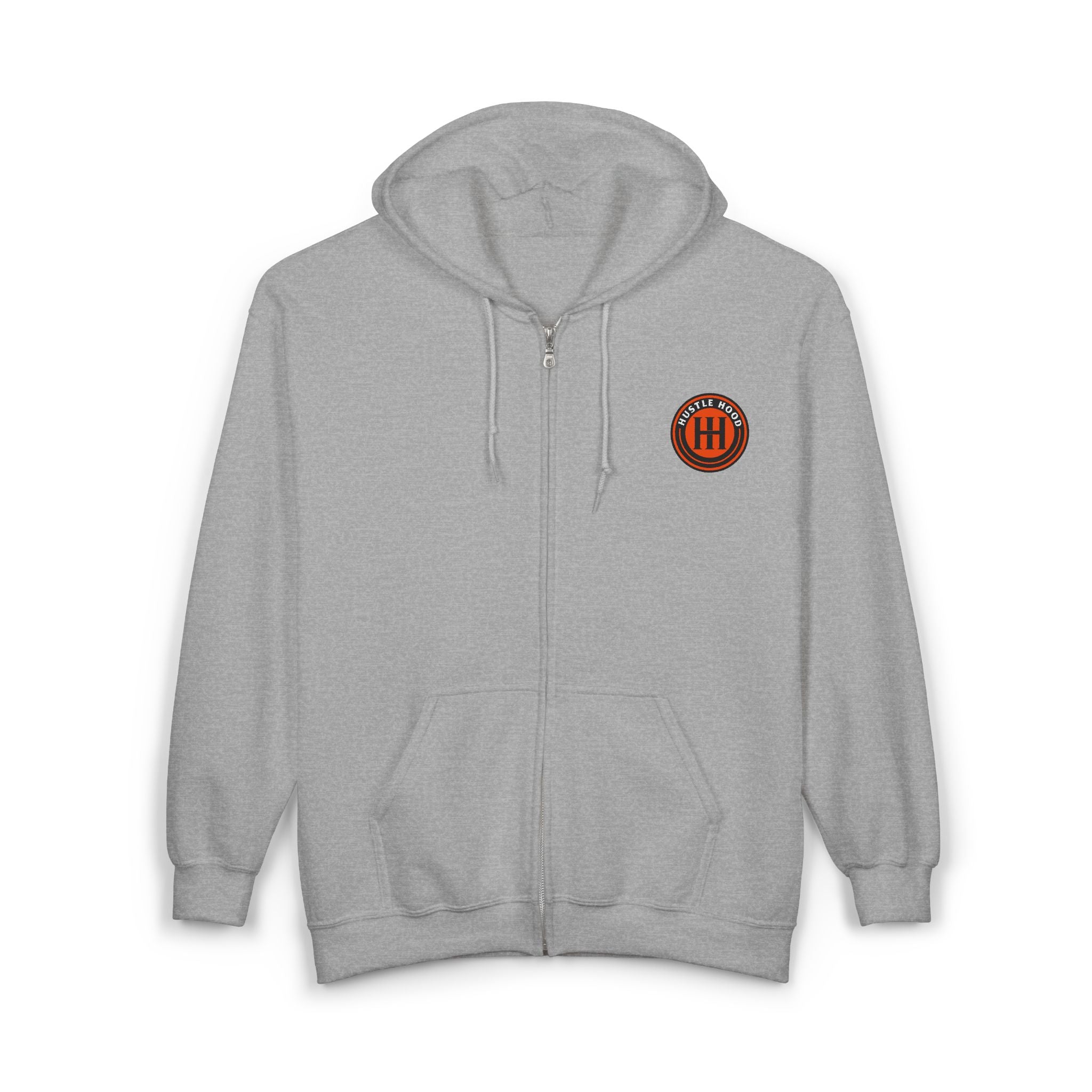 HustleHood Full Zip Hoodie II
