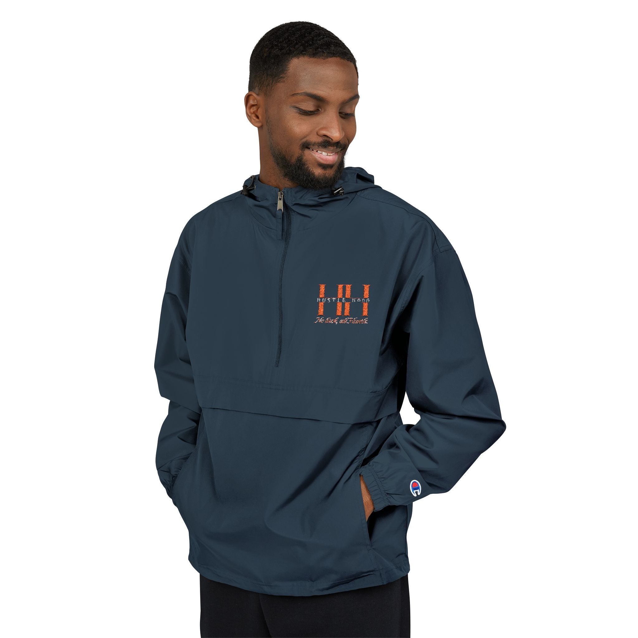 HustleHood x Champion Windbreaker