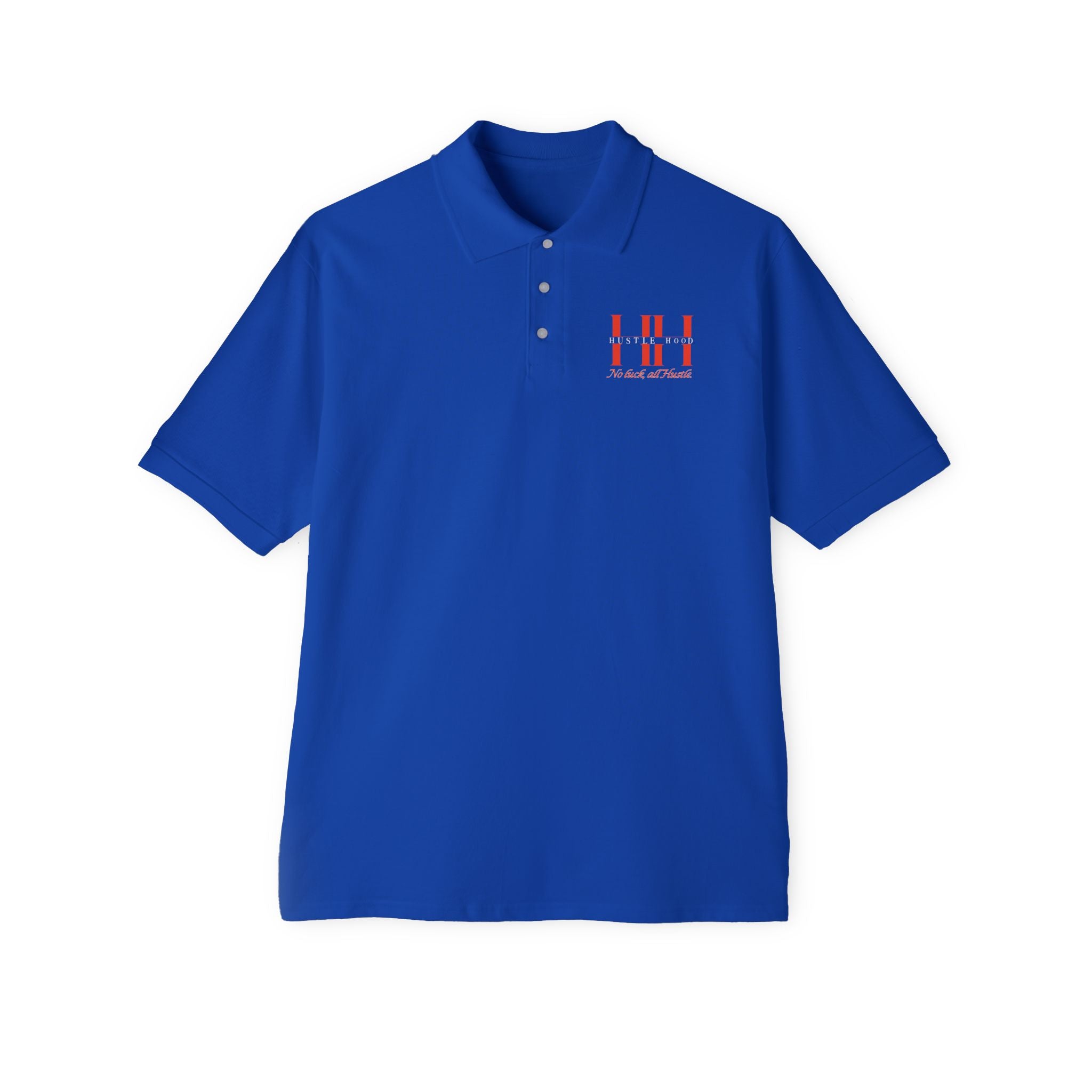 HustleHood Stylish Piqué Polo.