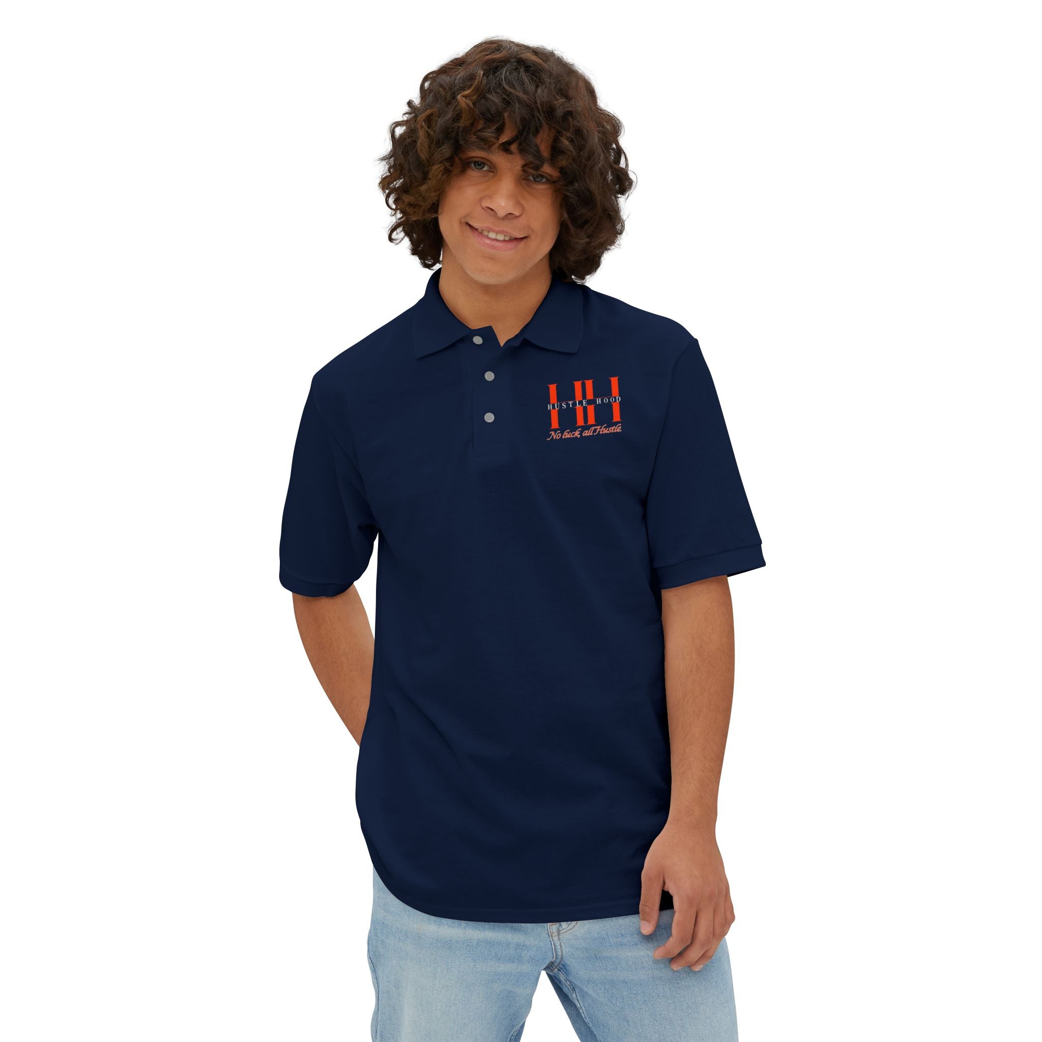HustleHood Polo