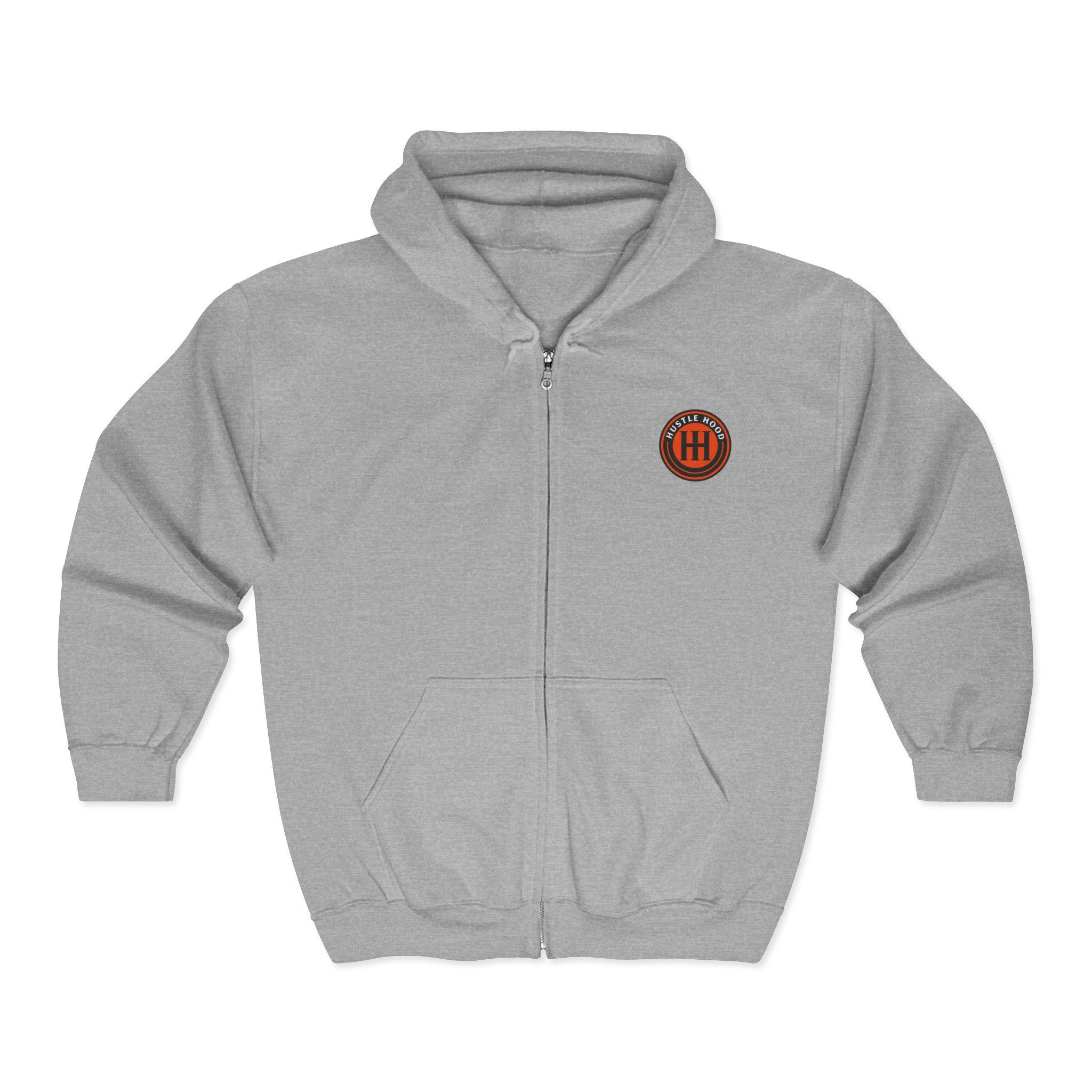 HustleHood Full Zip Hoodie II