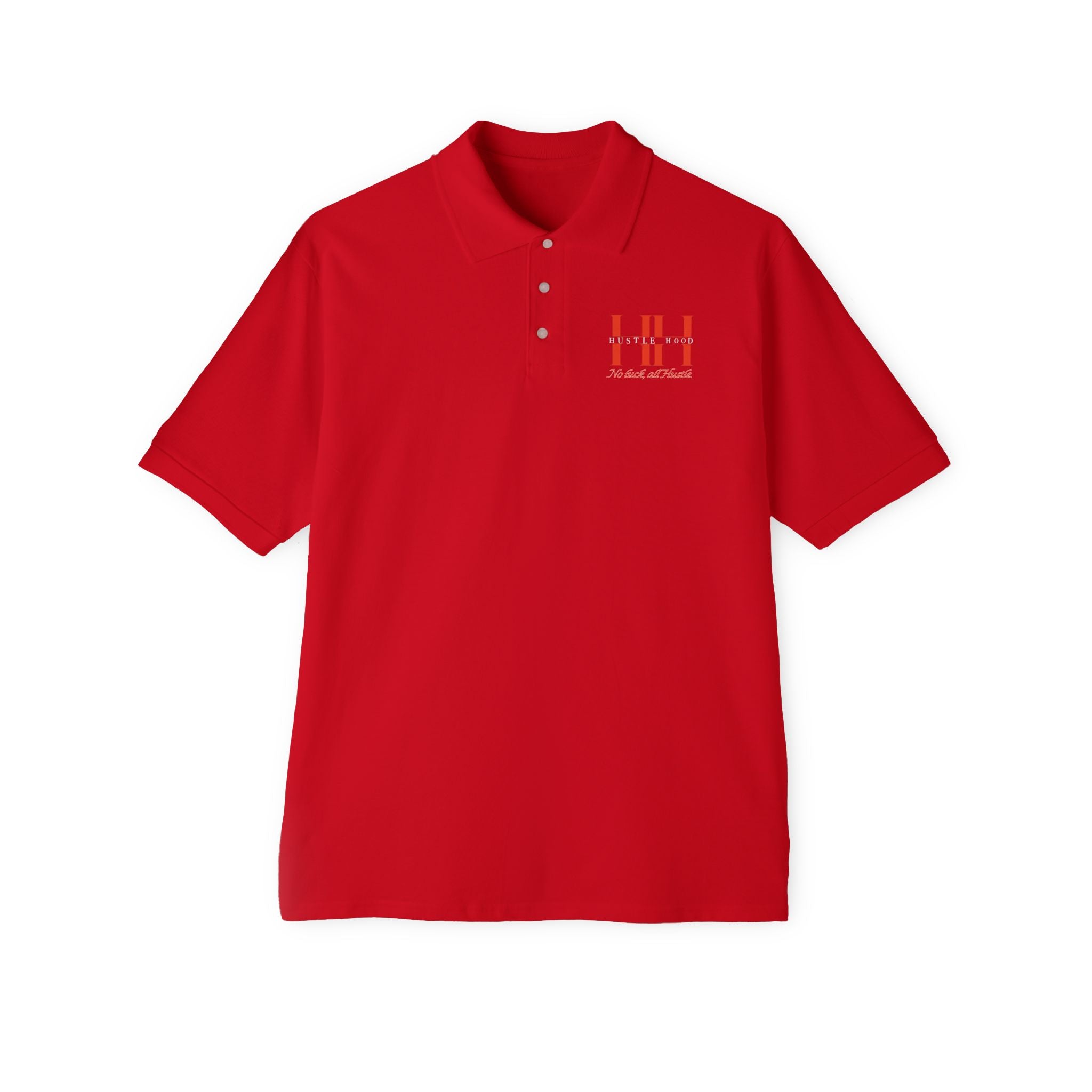 HustleHood Stylish Piqué Polo.